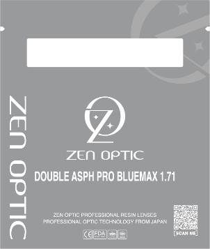 Mắt Double ASPH Pro BlueMax  1.71 S-5.75/C0.00